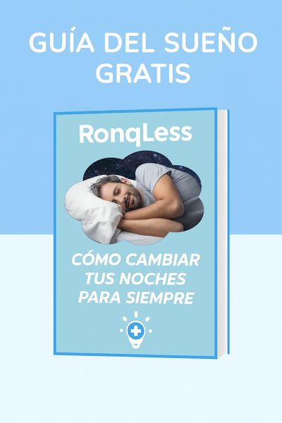 Guía del Sueño RonqLess™ GRATIS