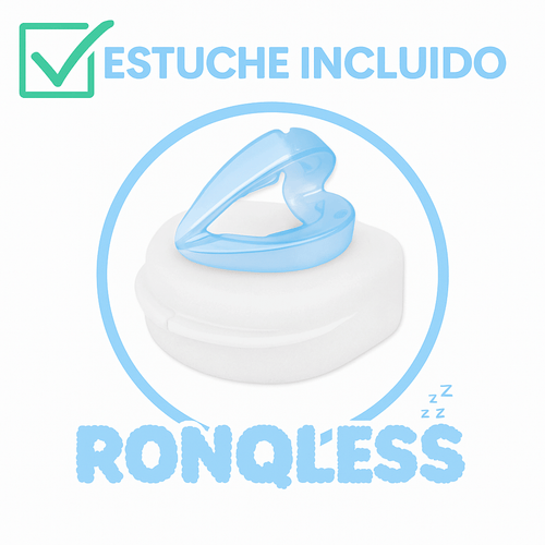 RonqLess™ — Boquilla Anti-Ronquidos